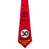 [Ks02-30] Krawat satynowy ZNAK na 30